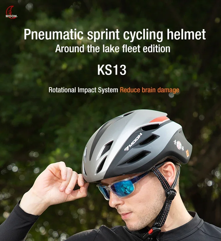 MOON SXT Pro Cycling Helmet - Rotary Impact Tech & Shield-X Protection for Road & MTB Rides (Unisex Adult)
MOON SXT Pro Cycling Helmet - Rotary Impact Tech & Shield-X Protection for Road & MTB Rides (Unisex Adult)