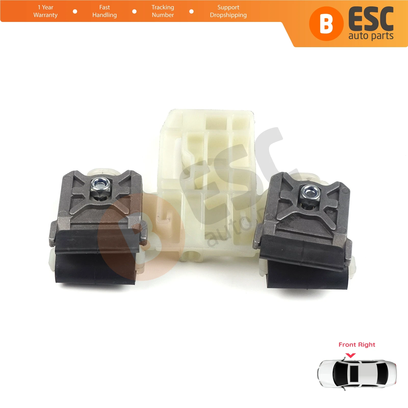 EWR5149 Power Window Regulator Repair Clips Bracket Front Right for Skoda Fabia MK2 5J MG 542 545 2006-2014 5-Door 5J1837402
EWR5149 Power Window Regulator Repair Clips Bracket Front Right for Skoda Fabia MK2 5J MG 542 545 2006-2014 5-Door 5J1837402