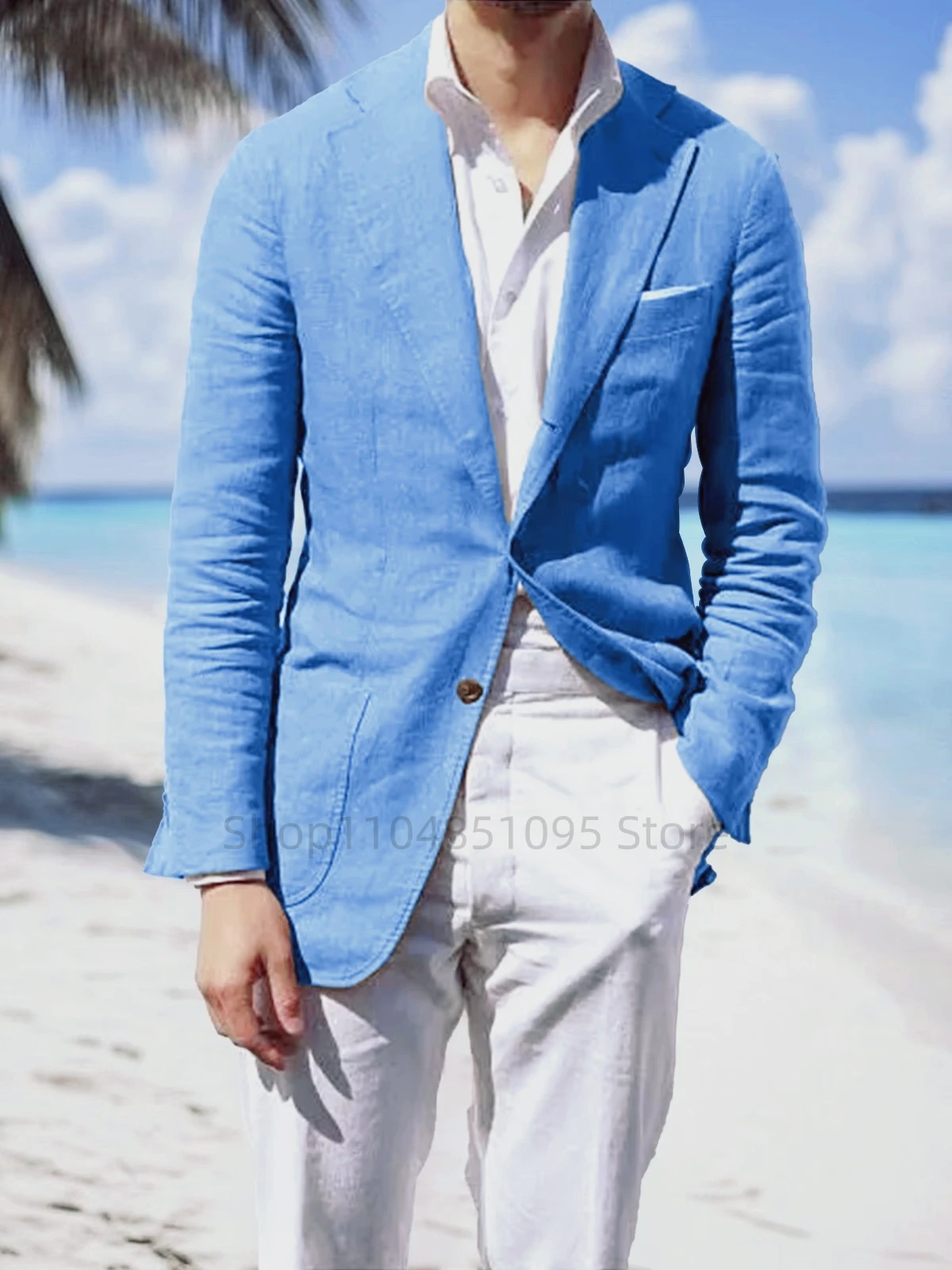 Linen Men's Suit Wedding Jackets Thin Slim Fit Male Dress Blazer Two Buttons Jacket Handsome Gentleman Casual Summer Suits Coat
Linen Men's Suit Wedding Jackets Thin Slim Fit Male Dress Blazer Two Buttons Jacket Handsome Gentleman Casual Summer Suits Coat