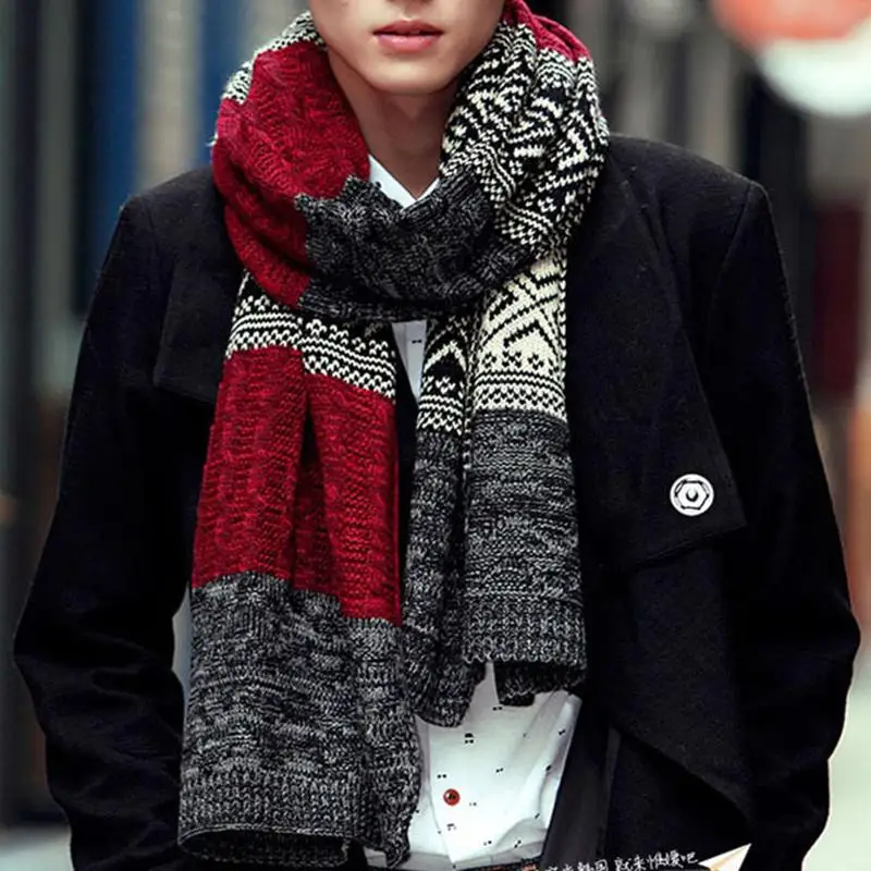 Men's Scarf Fashion Designer Autumn and Winter Twist Scarf Couple Warm Handsome Scarf for Men Wool Scarf Korean Scarf AC086
Men's Scarf Fashion Designer Autumn and Winter Twist Scarf Couple Warm Handsome Scarf for Men Wool Scarf Korean Scarf AC086