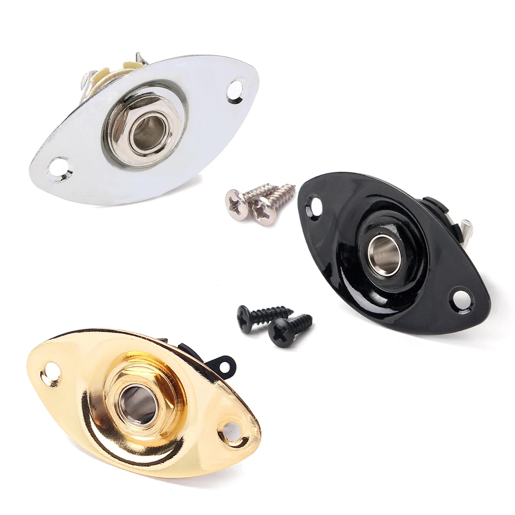 Golden Socket 1/4 Inch Guitar Jack Input Output Plug Replacement Durable Chrome Plating Bass Parts Accessories Electric Musical
Golden Socket 1/4 Inch Guitar Jack Input Output Plug Replacement Durable Chrome Plating Bass Parts Accessories Electric Musical
