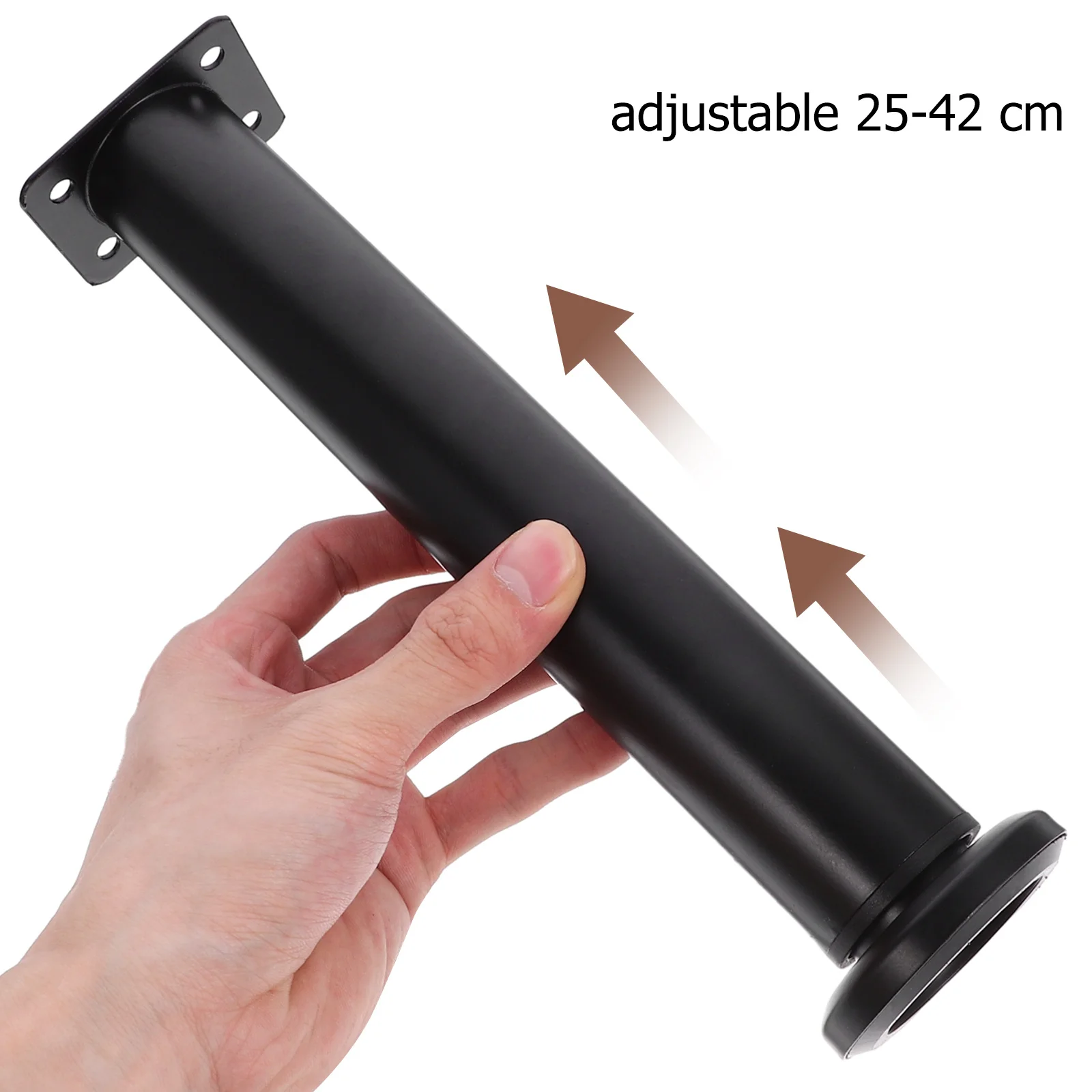 4Pcs Replacement Furniture Legs Bed Frame Support Adjustable 25-42Cm Cold Rolled Steel Heavy Duty Table Legs for Office Home Use
4Pcs Replacement Furniture Legs Bed Frame Support Adjustable 25-42Cm Cold Rolled Steel Heavy Duty Table Legs for Office Home Use