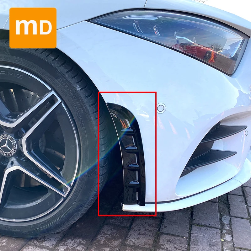 Черные Декоративные клыки для переднего бампера Mercedes Benz CLS Class C257 CLS260 CLS300, 2018-2021 
Черные Декоративные клыки для переднего бампера Mercedes Benz CLS Class C257 CLS260 CLS300, 2018-2021