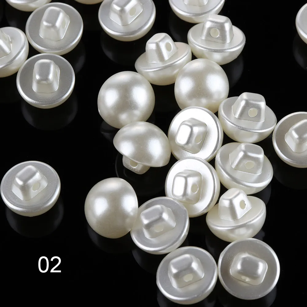 50PCS Round Mushroom Garment Decorative DIY Scrapbooking Pearl Buttons Clothing Dress Accessories Sewing
50PCS Round Mushroom Garment Decorative DIY Scrapbooking Pearl Buttons Clothing Dress Accessories Sewing