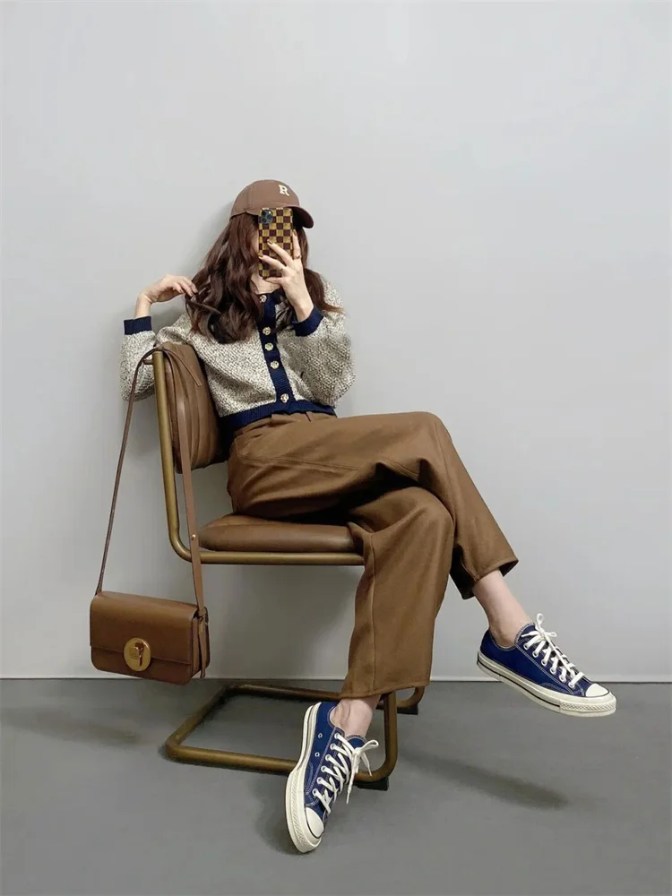 Fall 2026 plus Size Women's Casual Denim Work Pants Drapey Hip Concealing Slimming High-End Feeling Versatile Korean Style
Fall 2026 plus Size Women's Casual Denim Work Pants Drapey Hip Concealing Slimming High-End Feeling Versatile Korean Style