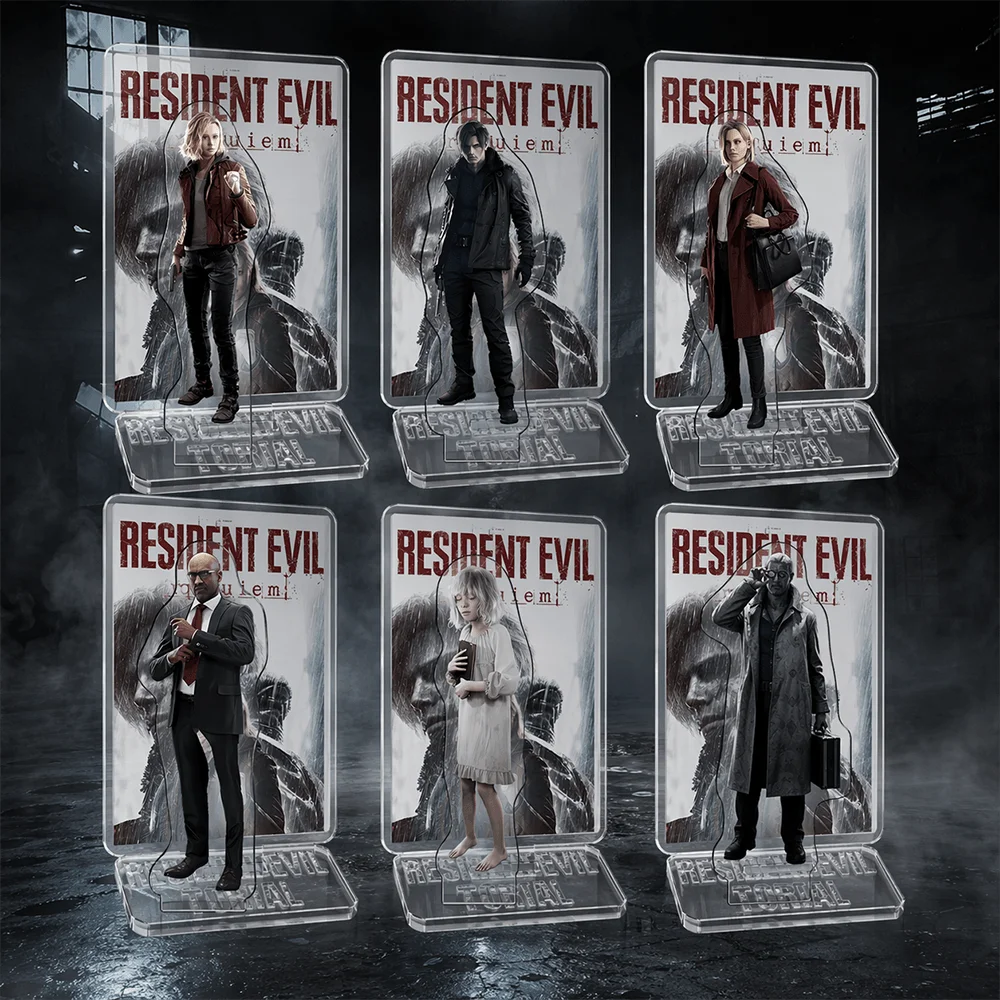 Resident Evil Requiem 15cm Acrylic Stand Keychain Game Figure Desk Decor Cartoon Ornament Fan Collection Couple Gift Jewelry Acc
Resident Evil Requiem 15cm Acrylic Stand Keychain Game Figure Desk Decor Cartoon Ornament Fan Collection Couple Gift Jewelry Acc