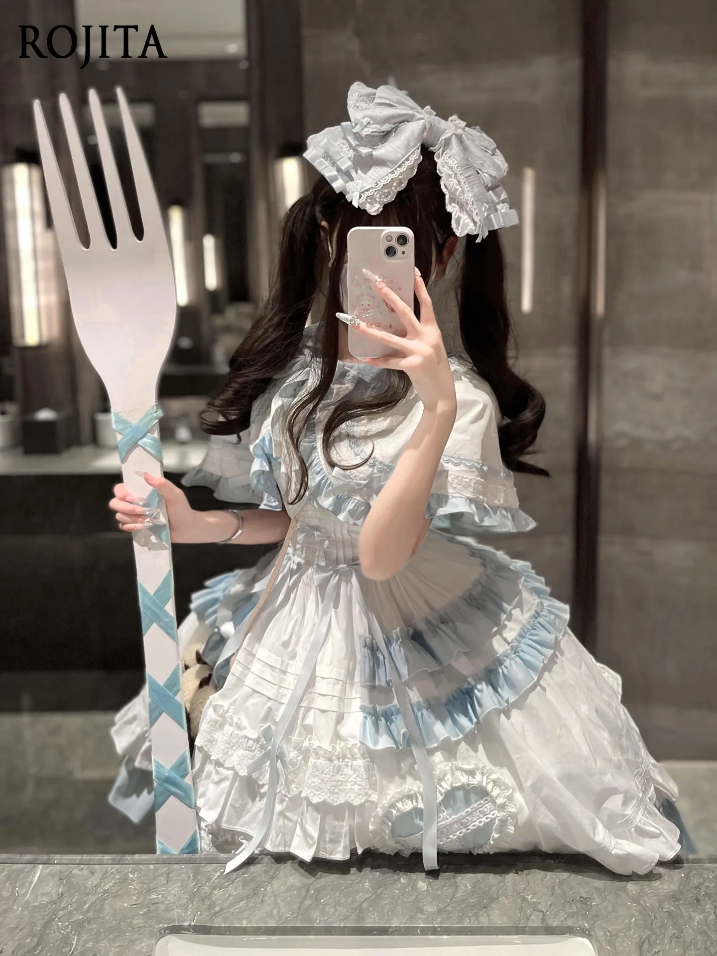 Layered Ruffle Dress with Matching Cape Sweet Lolita JSK Dress with Cape Set Cute Cake Dress Lolita Set Contains Skirt Support
Layered Ruffle Dress with Matching Cape Sweet Lolita JSK Dress with Cape Set Cute Cake Dress Lolita Set Contains Skirt Support
