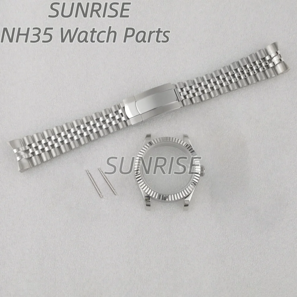 Watch Case for Datejust Parts 41mm NH35 Case Strap Stainless Steel Jubilee Bracelet Band 31mm Dial Sapphire Glass NH35 Movement
Watch Case for Datejust Parts 41mm NH35 Case Strap Stainless Steel Jubilee Bracelet Band 31mm Dial Sapphire Glass NH35 Movement