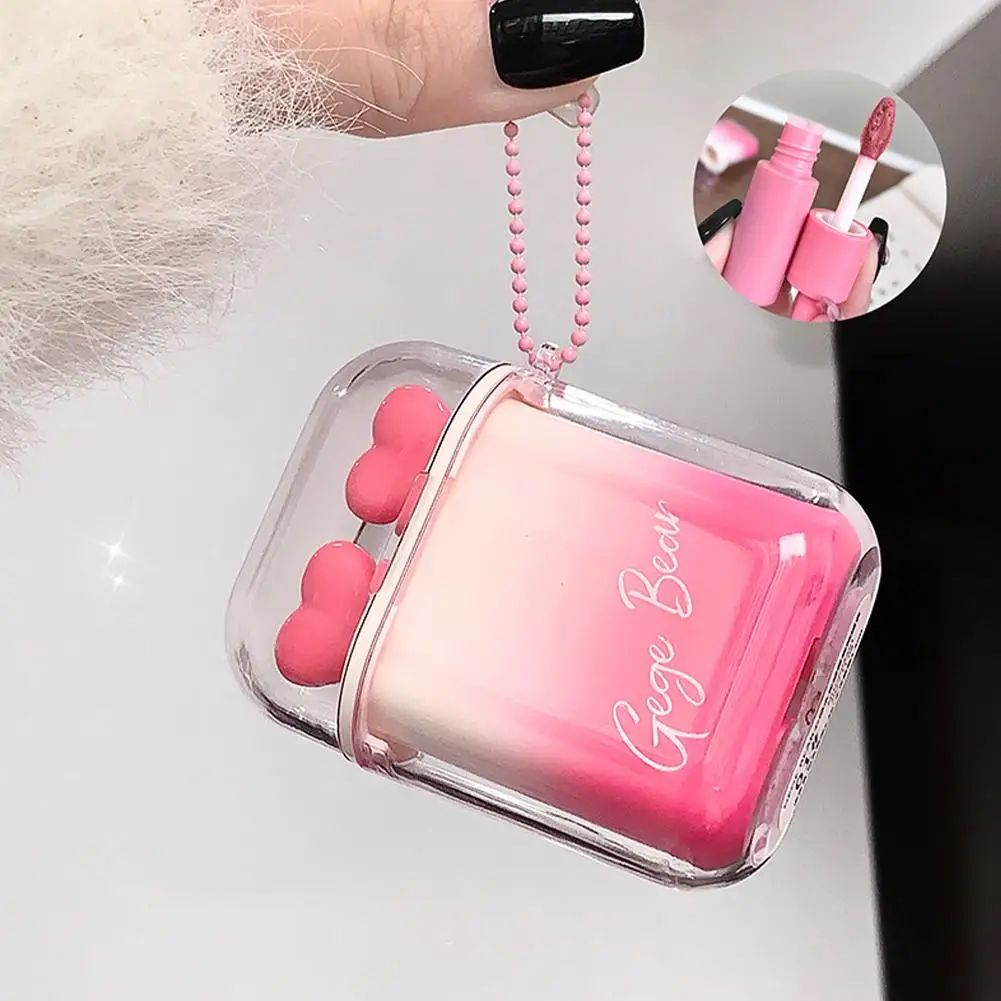 GEGE BEAR Heart-beating Water Gloss Velvet Matte Lip Combination Pendant Lip Glaze Shaped Headphone Two-pack Matte Glaze Mi Z1Q8
GEGE BEAR Heart-beating Water Gloss Velvet Matte Lip Combination Pendant Lip Glaze Shaped Headphone Two-pack Matte Glaze Mi Z1Q8