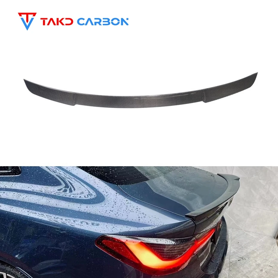 Car Accessories Dry Carbon Fiber G22 Auto Rear Spoiler Wing for bmws 4 Series Coupe G22 2021-2023 Car Rear Spoiler
Car Accessories Dry Carbon Fiber G22 Auto Rear Spoiler Wing for bmws 4 Series Coupe G22 2021-2023 Car Rear Spoiler