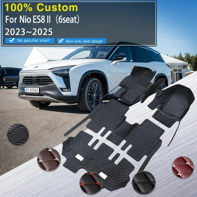 Car Floor Mat For Nio ES8 II MK2 2023 2024 2025 6seat Waterproof Foot Cover Leather Floor Carpets Aisle Version Auto Accessories
Car Floor Mat For Nio ES8 II MK2 2023 2024 2025 6seat Waterproof Foot Cover Leather Floor Carpets Aisle Version Auto Accessories