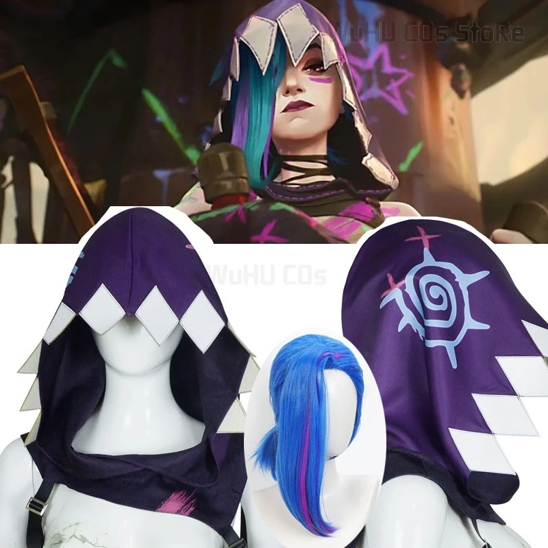 Arcane Season 2 Jinx Front Lace Wig Game Cosplay Women Blue 45cm Bangs Short Heat Resistant Hair Jinx Cosplay Nails Halloween
Arcane Season 2 Jinx Front Lace Wig Game Cosplay Women Blue 45cm Bangs Short Heat Resistant Hair Jinx Cosplay Nails Halloween