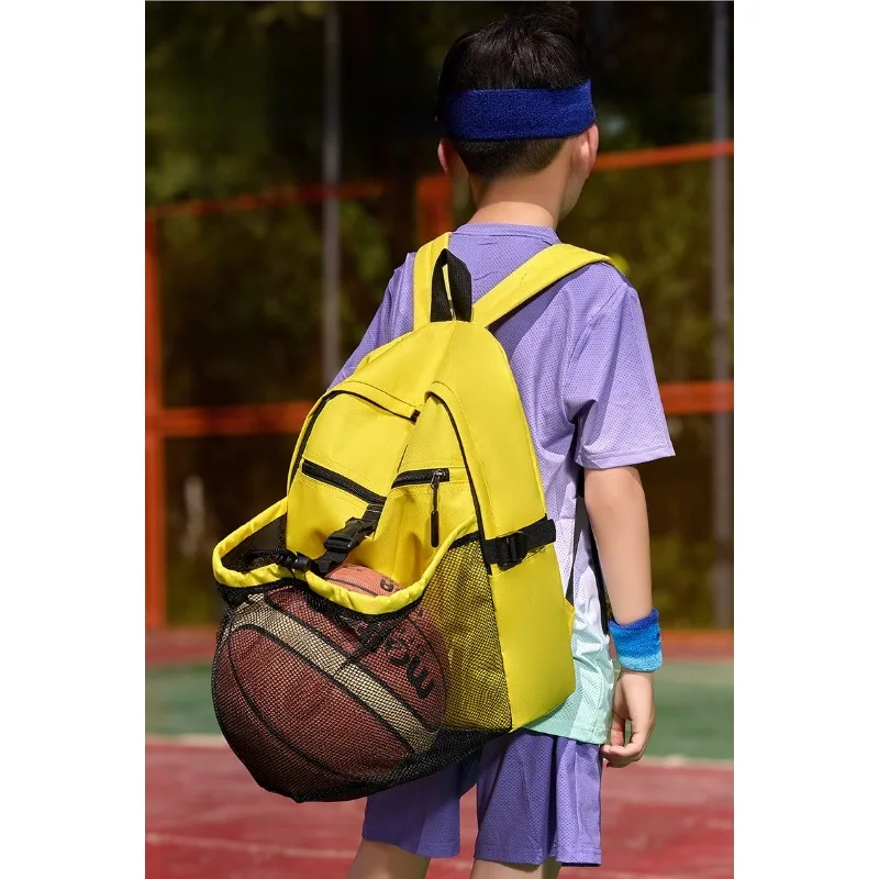 1pcs Oxford Fabric Backpack with Large Mesh Pocket Multi Compartment Ball Storage Bag
1pcs Oxford Fabric Backpack with Large Mesh Pocket Multi Compartment Ball Storage Bag