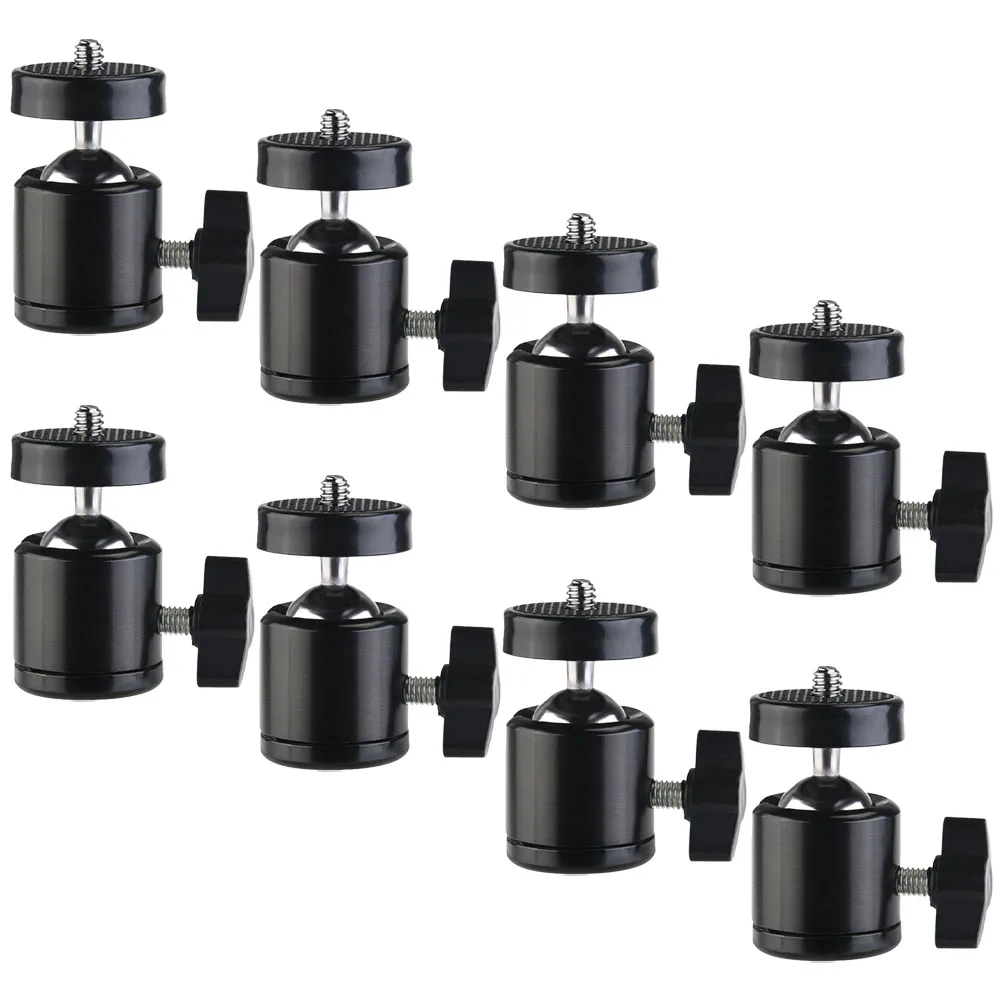8 Pcs Photography Accessories Gimbal Tripod Mount Head Ball Screw Camera Base Plate
8 Pcs Photography Accessories Gimbal Tripod Mount Head Ball Screw Camera Base Plate