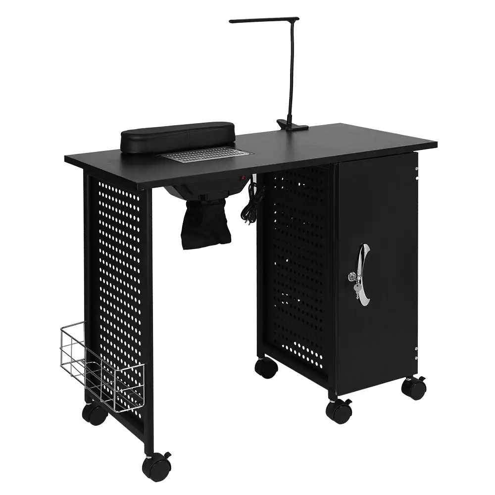 OmySalon Manicure Table Nail Desk with Electric Dust Collector, Beauty Spa Salon Workstation Iron Frame with Lockable Cabinet, S
OmySalon Manicure Table Nail Desk with Electric Dust Collector, Beauty Spa Salon Workstation Iron Frame with Lockable Cabinet, S