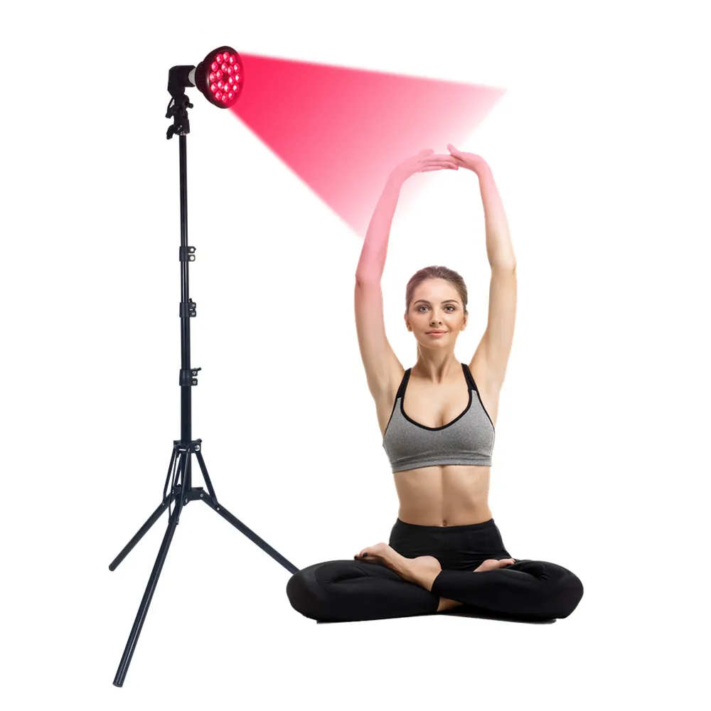 PAR38 3W LED Bulb 18 Pcs Dual Chip 660nm 850nm 12*12.5cm With Stand Red Light Therapy Panel Lamp
PAR38 3W LED Bulb 18 Pcs Dual Chip 660nm 850nm 12*12.5cm With Stand Red Light Therapy Panel Lamp
