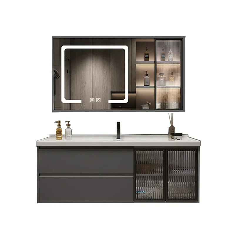 Интеллектуальный зеркальный шкаф для ванной комнаты, независимая настенная стеклянная дверь, лампа из ламинированной доски, ванная комната, ванная комната
Интеллектуальный зеркальный шкаф для ванной комнаты, независимая настенная стеклянная дверь, лампа из ламинированной доски, ванная комната, ванная комната