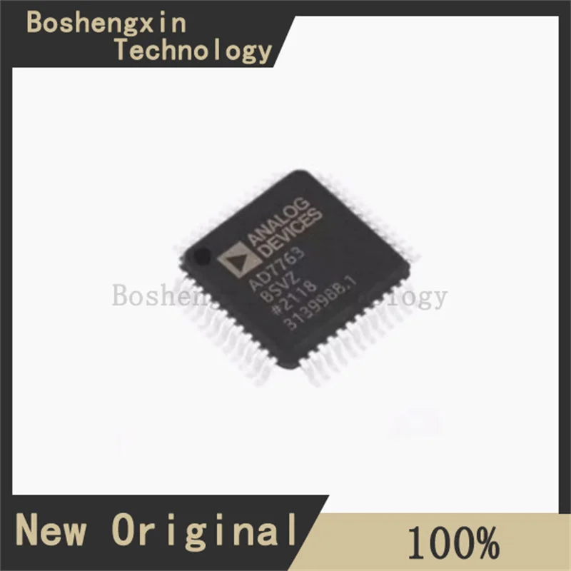1Pcs AD7763BSVZ Serial Interface, 625 kSPS, 24-Bit Sigma-Delta ADC TQFP-64-EP(10x10) AD7763BSVZ
1Pcs AD7763BSVZ Serial Interface, 625 kSPS, 24-Bit Sigma-Delta ADC TQFP-64-EP(10x10) AD7763BSVZ