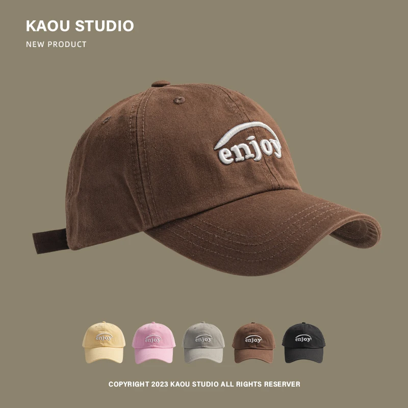 Versatile letter embroidery baseball cap street tide brand soft top cap spring and autumn travel visor men
Versatile letter embroidery baseball cap street tide brand soft top cap spring and autumn travel visor men