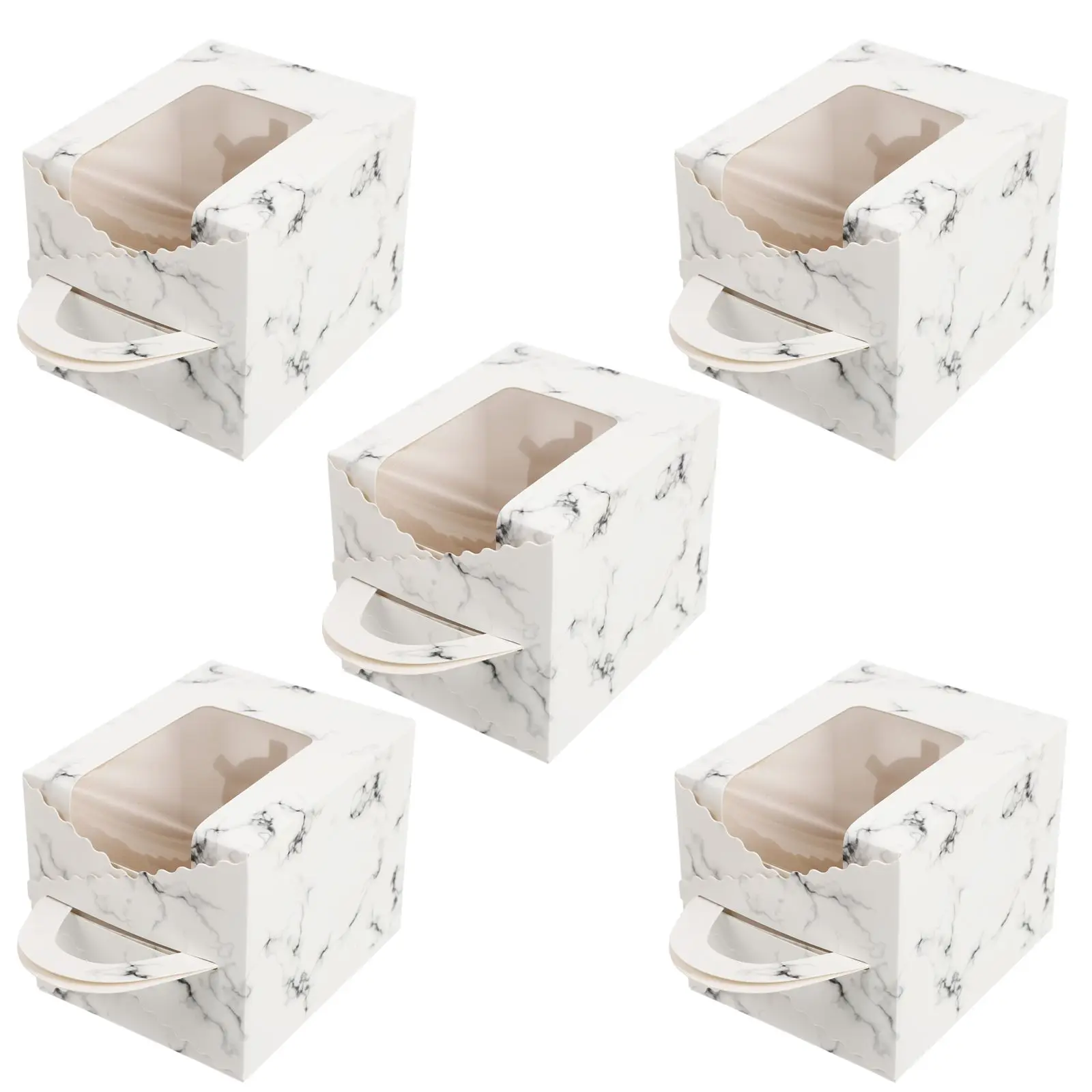 20 Pcs Window Muffin Box Storage Boxes Cupcake Packing Egg Tart Containers Pudding Cupcakes
20 Pcs Window Muffin Box Storage Boxes Cupcake Packing Egg Tart Containers Pudding Cupcakes