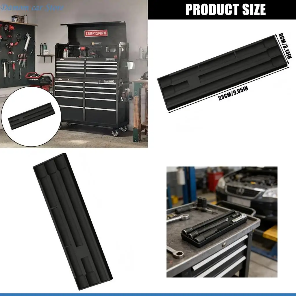 A2UC Strong Socket Extender Rack With Slots Plastic for Tool Box Drawer
A2UC Strong Socket Extender Rack With Slots Plastic for Tool Box Drawer