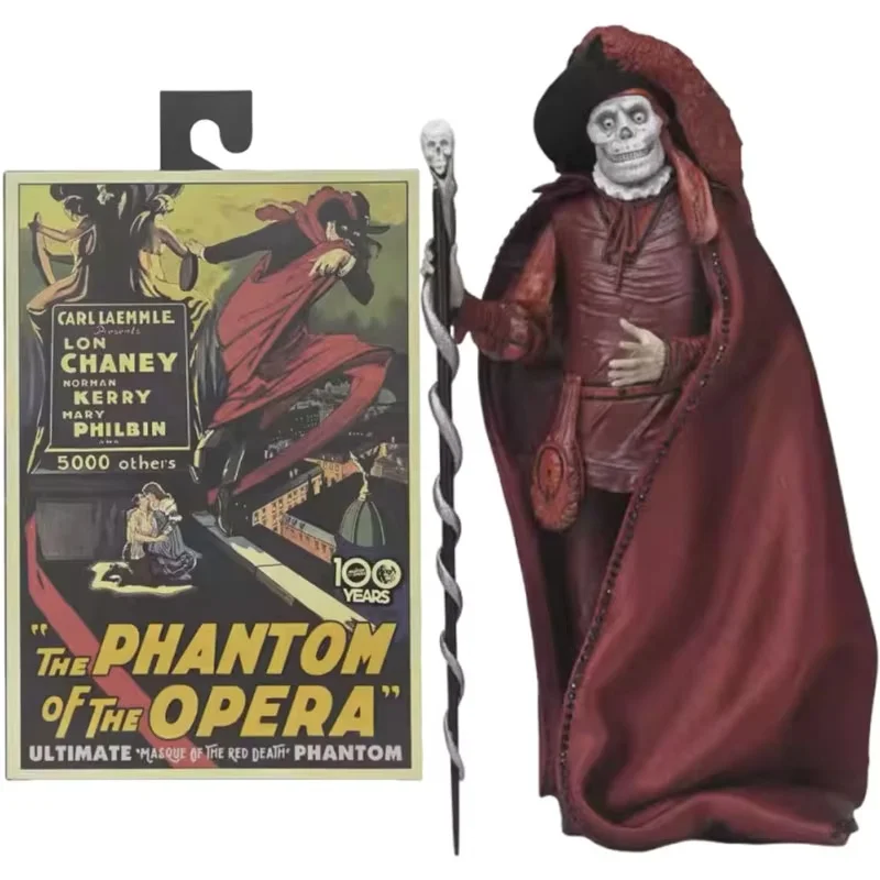 The Phantom of the Opera Action Figure NECA Masque of the Red Death Universal Monsters Lon Chaney Figuras Toys Model Original
The Phantom of the Opera Action Figure NECA Masque of the Red Death Universal Monsters Lon Chaney Figuras Toys Model Original