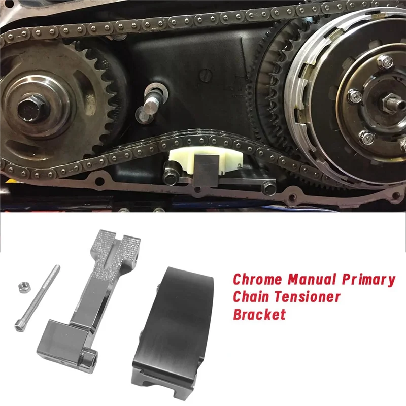 Chrome Manual Chain Tensioner Bracket For Road King 17-21 Street Glide Special Electra Glide Motorcycle Primary Chain
Chrome Manual Chain Tensioner Bracket For Road King 17-21 Street Glide Special Electra Glide Motorcycle Primary Chain