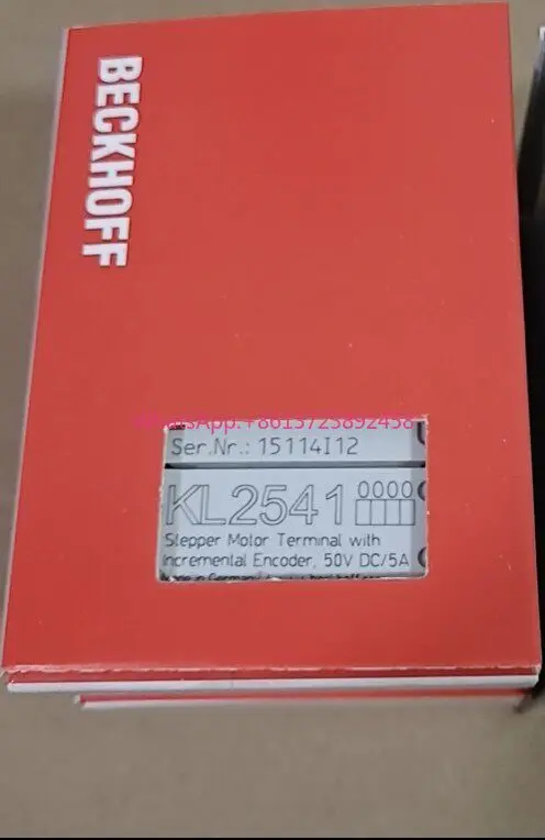 Beckhoff module kL2541 brand new and original high quality
Beckhoff module kL2541 brand new and original high quality
