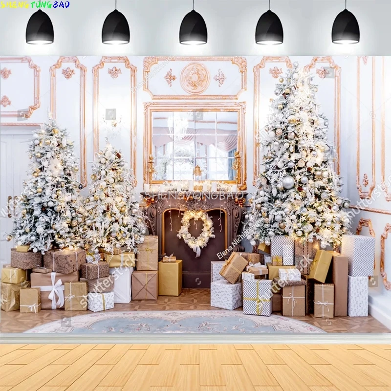 Christmas Day Wreath New Year Photography Backdrops Wooden Door Window Living Room Xmas Tree Gift Snow Party Background DC-02
Christmas Day Wreath New Year Photography Backdrops Wooden Door Window Living Room Xmas Tree Gift Snow Party Background DC-02