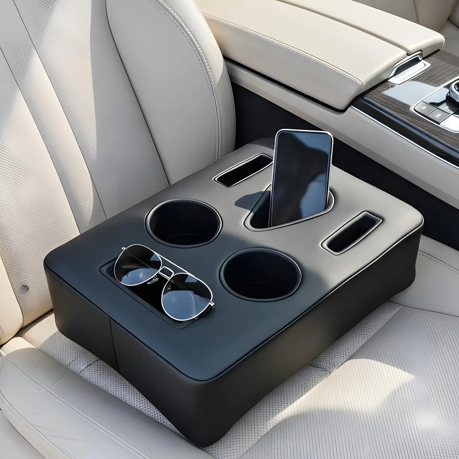 Органайзер на подлокотнике для автомобиля большой емкости с подстаканником, автомобильный подлокотник, ящик для хранения, органайзер для зарядного кабеля, телефон, ключ-карта
Органайзер на подлокотнике для автомобиля большой емкости с подстаканником, автомобильный подлокотник, ящик для хранения, органайзер для зарядного кабеля, телефон, ключ-карта