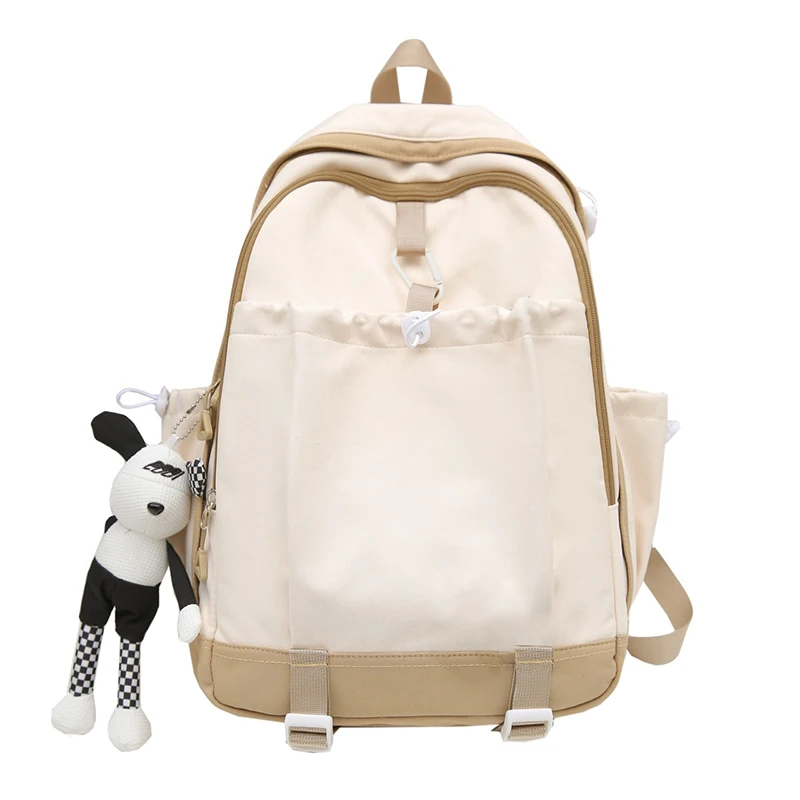 Cute Aesthetic Backpack, Lightweight M Size Beige Bookbag for Girls & Women, Multi-purpose for School, Work, Travel, Hiking & Mo
Cute Aesthetic Backpack, Lightweight M Size Beige Bookbag for Girls & Women, Multi-purpose for School, Work, Travel, Hiking & Mo
