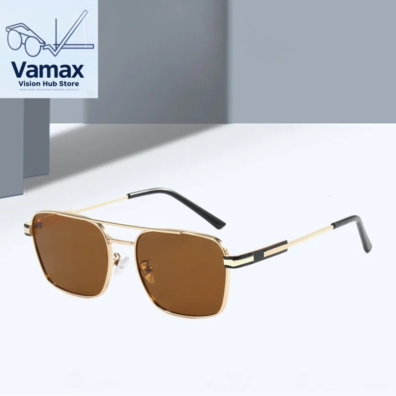 VAMAX Women's Oversized Metal Sunglasses Double Bridge Fashion UV400 Chic Retro Eyewear
VAMAX Women's Oversized Metal Sunglasses Double Bridge Fashion UV400 Chic Retro Eyewear