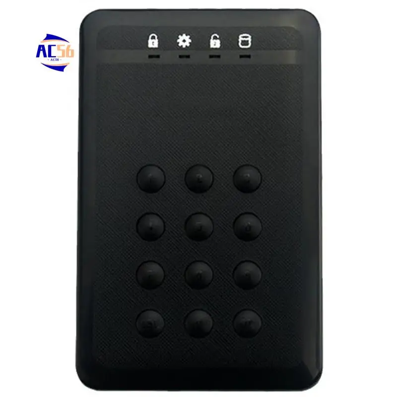 AC56-HDD Enclosure SSD Case Encrypted Hard Drive Enclosure 5Gbps USB3.0 SATA Hard Drive Enclosure For 2.5 Inch Hard Disk
AC56-HDD Enclosure SSD Case Encrypted Hard Drive Enclosure 5Gbps USB3.0 SATA Hard Drive Enclosure For 2.5 Inch Hard Disk