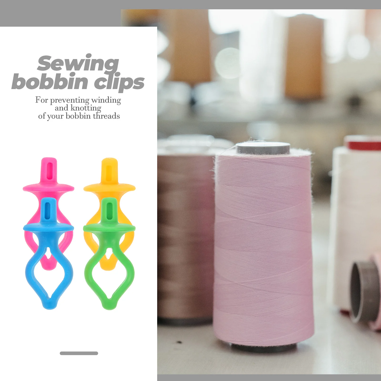 50 Pcs Bobbin Clamp Spool Bracket Bobbins for Sewing Machine Clips Fabric Thread Holder Household
50 Pcs Bobbin Clamp Spool Bracket Bobbins for Sewing Machine Clips Fabric Thread Holder Household