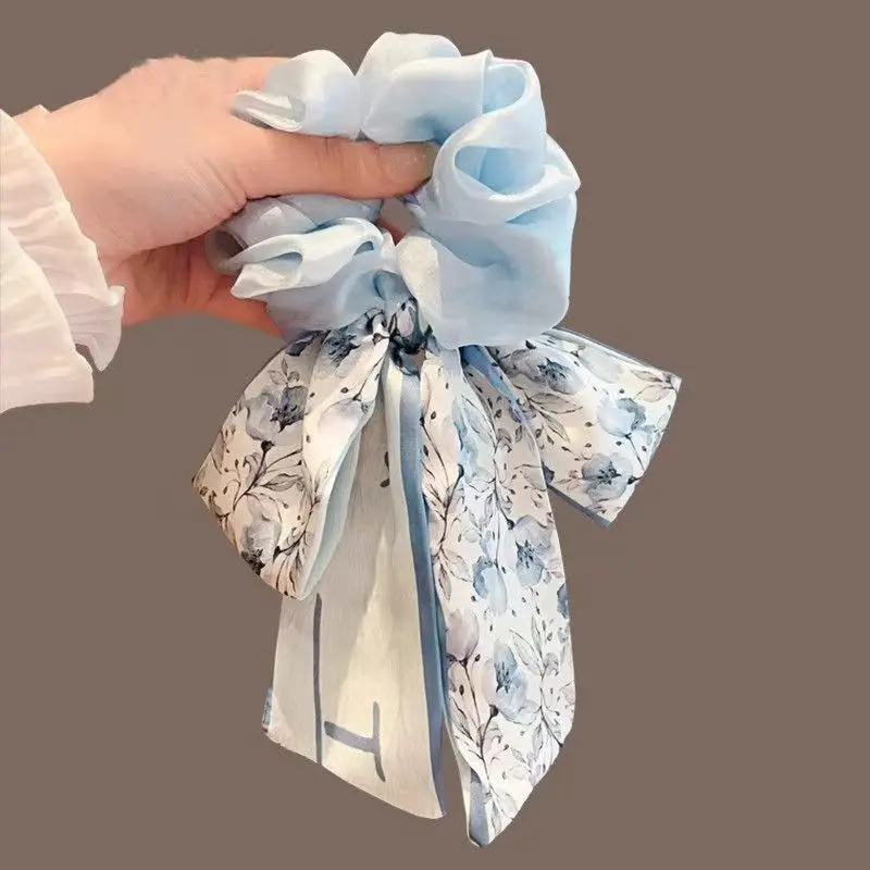 Women Bow Ribbon Decor Scrunchie Elastic Hair Band Fashion Hair Accessory
Women Bow Ribbon Decor Scrunchie Elastic Hair Band Fashion Hair Accessory