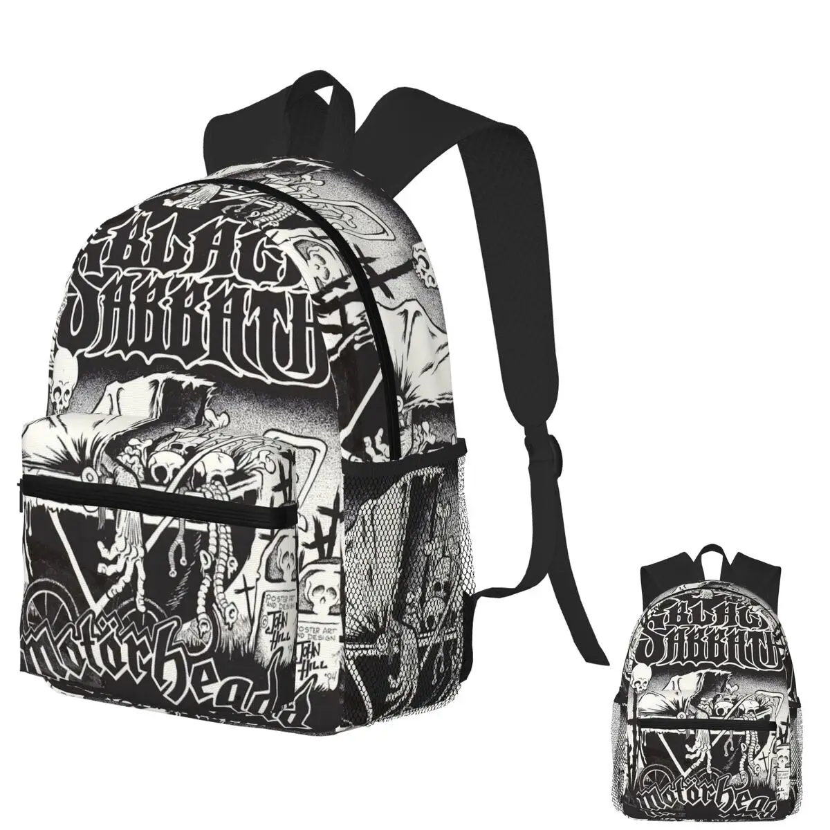 Band Black Sabbath Student Backpack School Bag Hiking Travel Daypack for Boys Girls Fashion Bookbag Shoulder Bags
Band Black Sabbath Student Backpack School Bag Hiking Travel Daypack for Boys Girls Fashion Bookbag Shoulder Bags