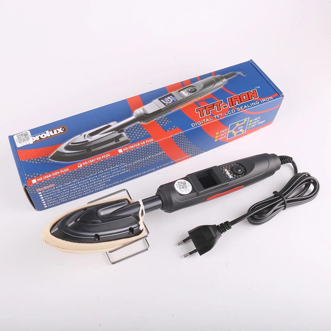 PROLUX PX1363 PX1367 TFT Digital Color LCD Display Temperature Adjustable Sealing Iron For RC Airplane Fixwing Model
PROLUX PX1363 PX1367 TFT Digital Color LCD Display Temperature Adjustable Sealing Iron For RC Airplane Fixwing Model