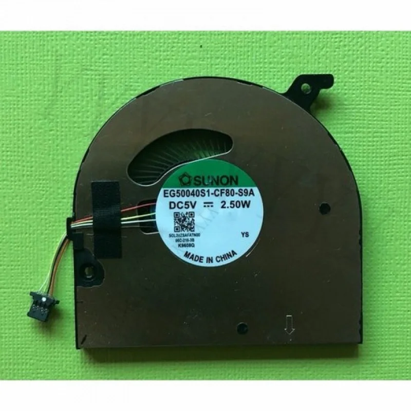 Q для SUNON EG50040S1-CF80-S9A Охлаждающий вентилятор постоянного тока 5 В 2,5 Вт
Q для SUNON EG50040S1-CF80-S9A Охлаждающий вентилятор постоянного тока 5 В 2,5 Вт