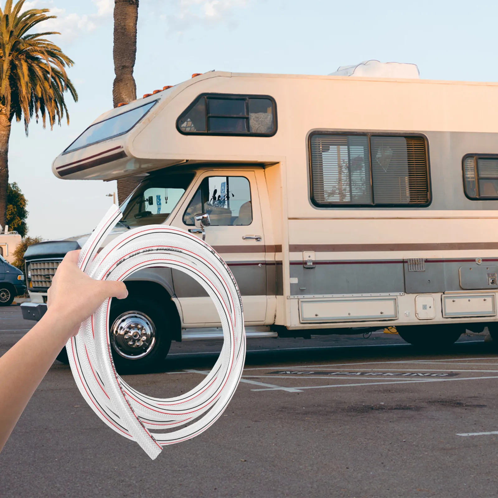5M Camper Water RV Accessories Flexible Food Grade Hose for Trailer Camping Gardening Portable Durable Outdoor Hose
5M Camper Water RV Accessories Flexible Food Grade Hose for Trailer Camping Gardening Portable Durable Outdoor Hose