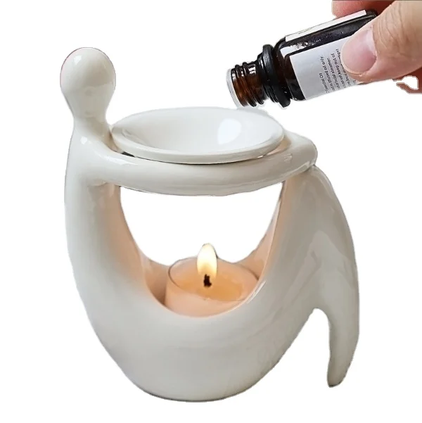 Home Decoration Aroma Lamp Essential Oil Burner Ceramic Tea Lamp Holder Cylinder Perfume Wax Melting Burner Aroma Warmer
Home Decoration Aroma Lamp Essential Oil Burner Ceramic Tea Lamp Holder Cylinder Perfume Wax Melting Burner Aroma Warmer