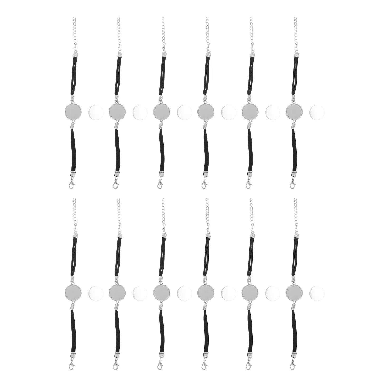 12Sets Retro Faux Bezel Tray Bracelet Blanks for DIY Jewelry Making Cabochon Settings Adjustable Blank Base Craft
12Sets Retro Faux Bezel Tray Bracelet Blanks for DIY Jewelry Making Cabochon Settings Adjustable Blank Base Craft