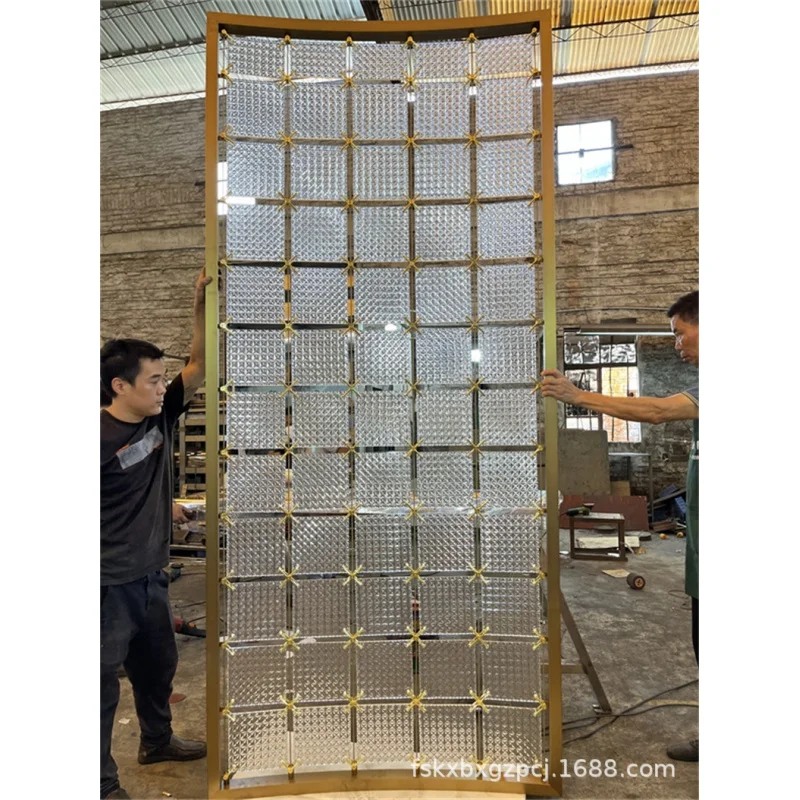 Customized Stainless Steel Glass Screen Stone Pattern Screen Entryway Partition Living Room Hollow Hanging Scree
Customized Stainless Steel Glass Screen Stone Pattern Screen Entryway Partition Living Room Hollow Hanging Scree