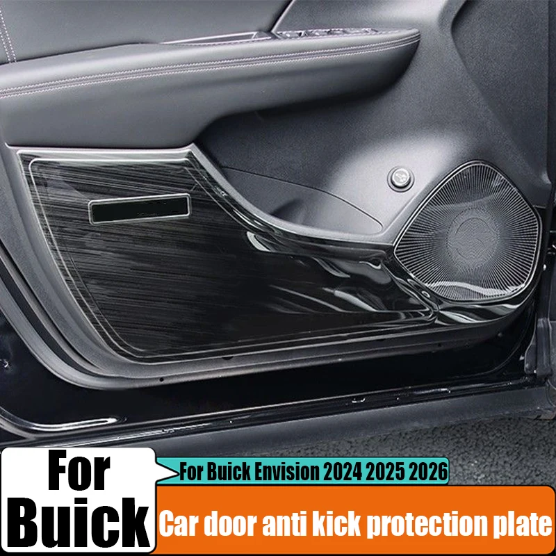 For Buick Envision 2024 2025 2026 stainless steel car door anti kick protection plate car interior product modification parts
For Buick Envision 2024 2025 2026 stainless steel car door anti kick protection plate car interior product modification parts