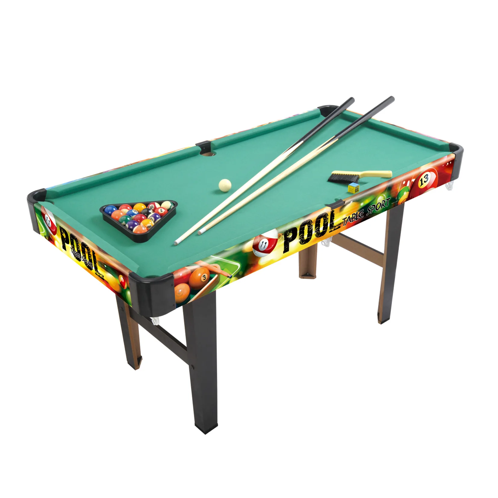 Interactive game wooden billiard table pool tables snooker for adults and kids indoor sport
Interactive game wooden billiard table pool tables snooker for adults and kids indoor sport