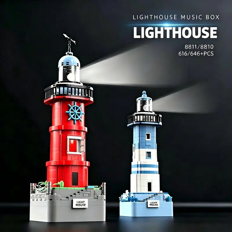 Creative Urban‑Scenery Lighthouse Music Box with Light‑up Figurines, Gifts for Kid
Creative Urban‑Scenery Lighthouse Music Box with Light‑up Figurines, Gifts for Kid