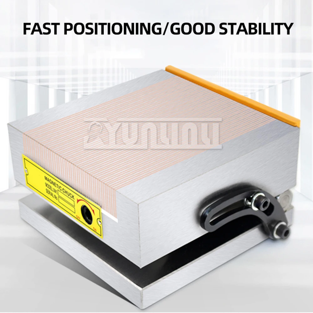 Magnetic Chuck Surface Grinder for Milling Adjustable Angle Surface Permanent Magnet Suction Magnetism Magnet Chuck
Magnetic Chuck Surface Grinder for Milling Adjustable Angle Surface Permanent Magnet Suction Magnetism Magnet Chuck