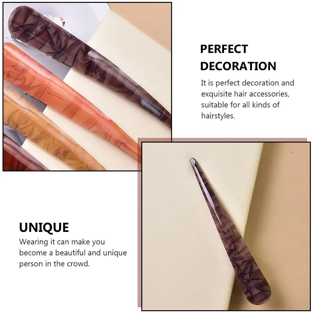 Alligator Glossy Horn Clip Hair Toppers Acetate Hairpins for Lady Tortoiseshell
Alligator Glossy Horn Clip Hair Toppers Acetate Hairpins for Lady Tortoiseshell
