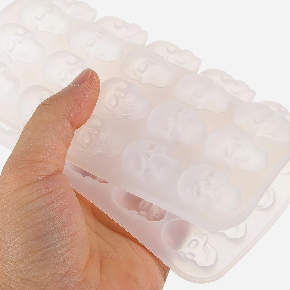 2Pcs Silicone Skull Mold Halloween Baking Tool for Cookies Candies Ice Cubes Chocolate Jelly Desserts Non Stick Easy Release 40
2Pcs Silicone Skull Mold Halloween Baking Tool for Cookies Candies Ice Cubes Chocolate Jelly Desserts Non Stick Easy Release 40