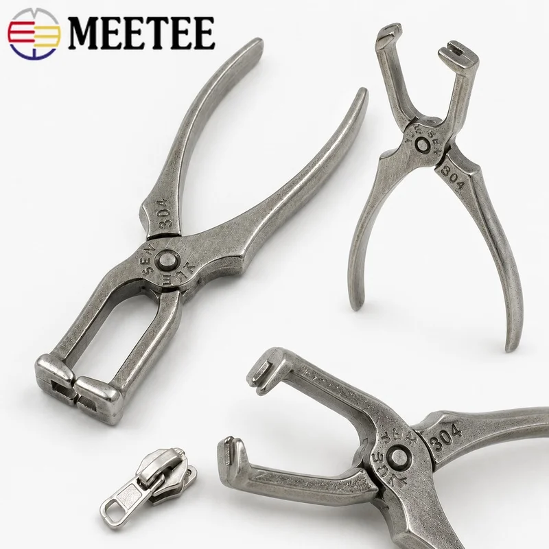 1Pc One Size Stainless Steel Zipper Pliers Installation Tool Stopper Clamp Clothing Shoes Repair Handheld Sewing Accessory Kit
1Pc One Size Stainless Steel Zipper Pliers Installation Tool Stopper Clamp Clothing Shoes Repair Handheld Sewing Accessory Kit