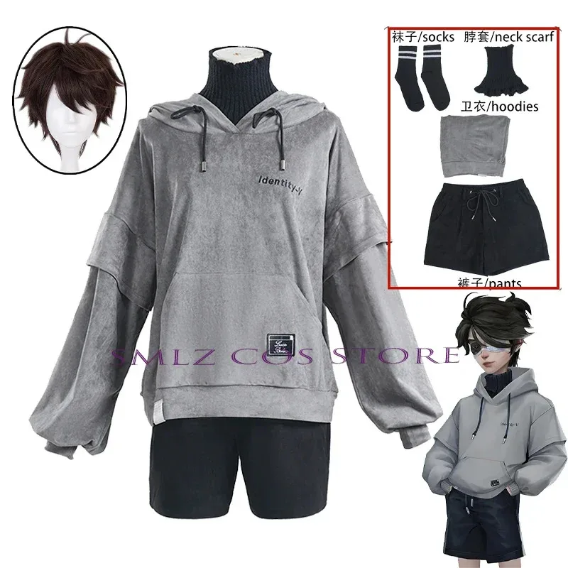 Esports Luca Balsa Cosplay Game Identity V Costume Prisoner Hoodies Daily Uniforms Wig Set Halloween Party Outfit for Man
Esports Luca Balsa Cosplay Game Identity V Costume Prisoner Hoodies Daily Uniforms Wig Set Halloween Party Outfit for Man